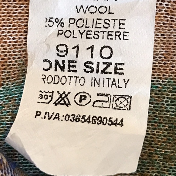 ITALY Shacket Lana Wool Color Block Single Breasted Julian Emily In Paris OS - Picture 10 of 10